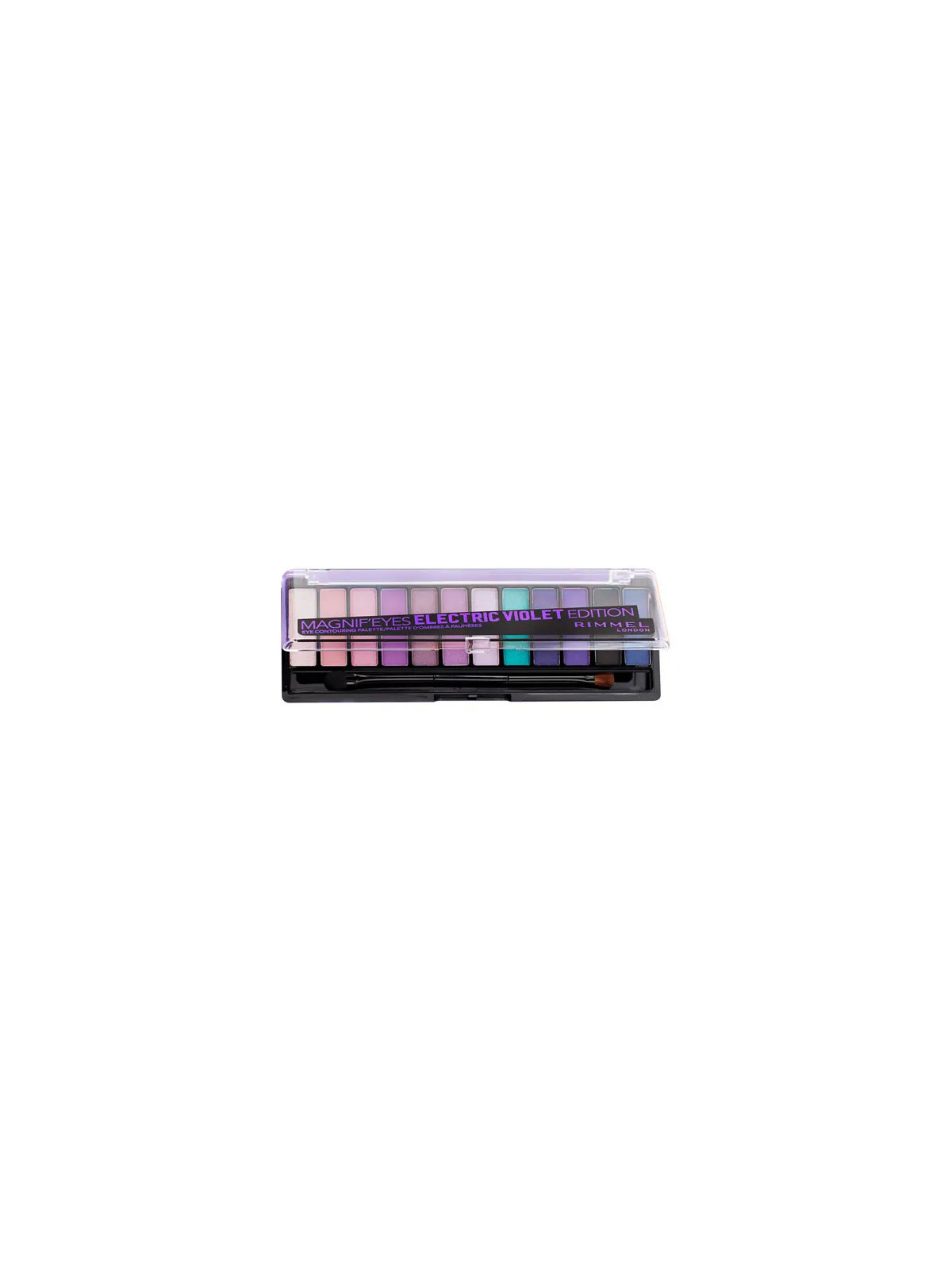 Rimmel London Magnif'Eyes Eyeshadow Palette 008 Electric Violet 12 Shades