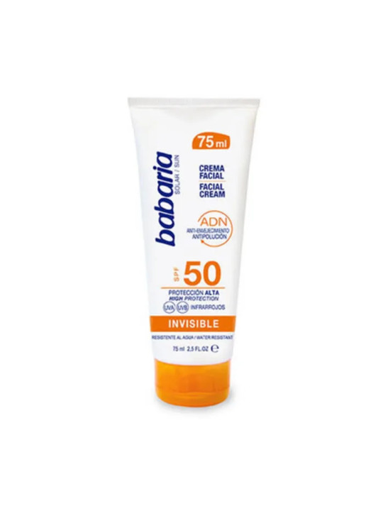 Babaria Crème Faciale Visage SPF50 75ml