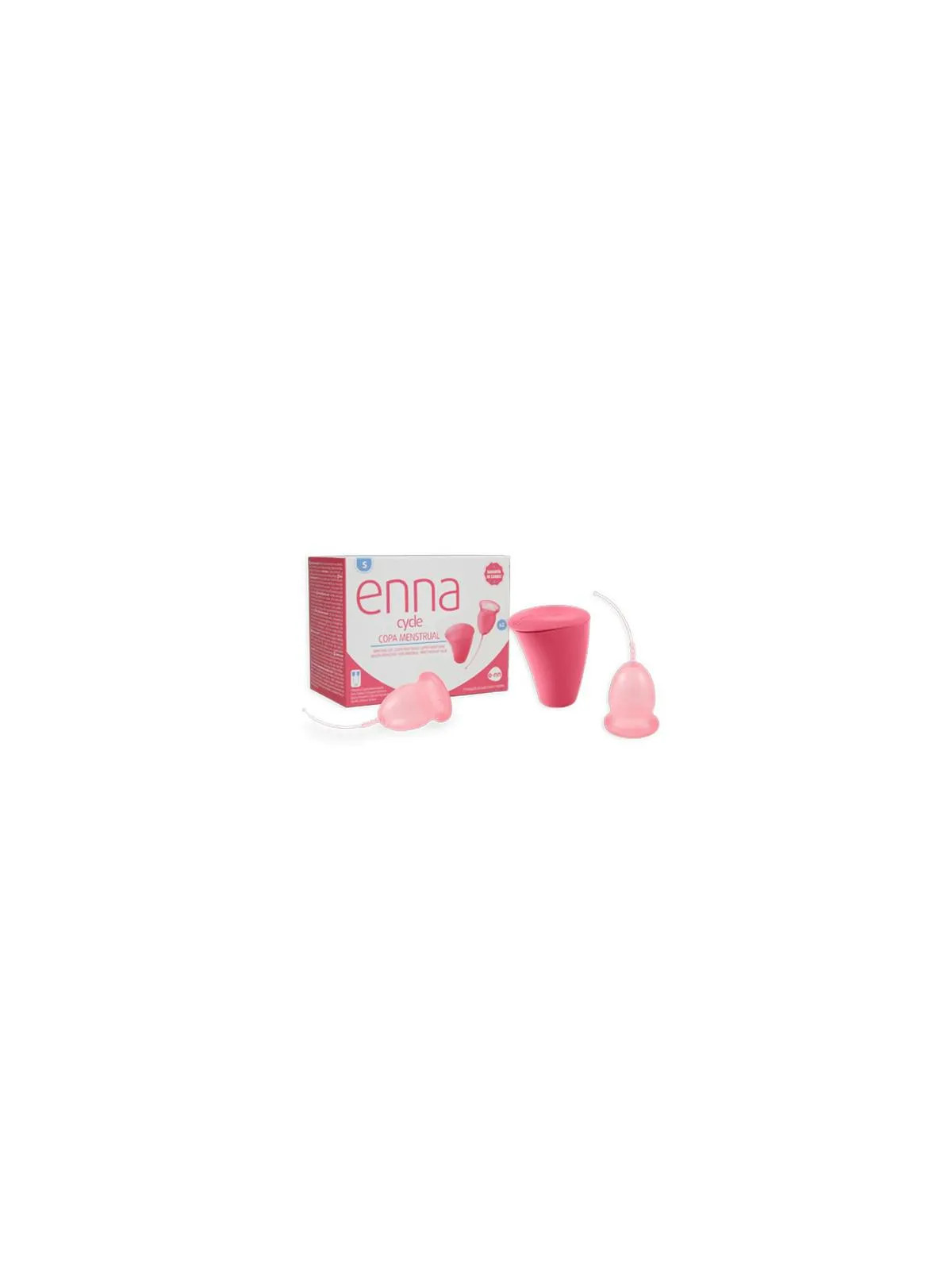 Enna Cycle Coupe Menstruelle Taille S Kit 2 Cups + Stérilisateur