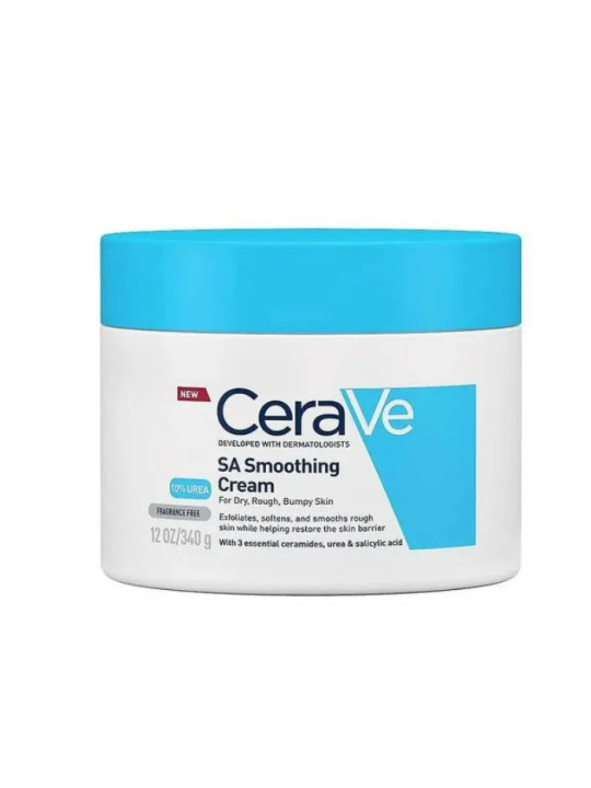 CeraVe SA Smoothing Cream Anti-Rugosités 340g