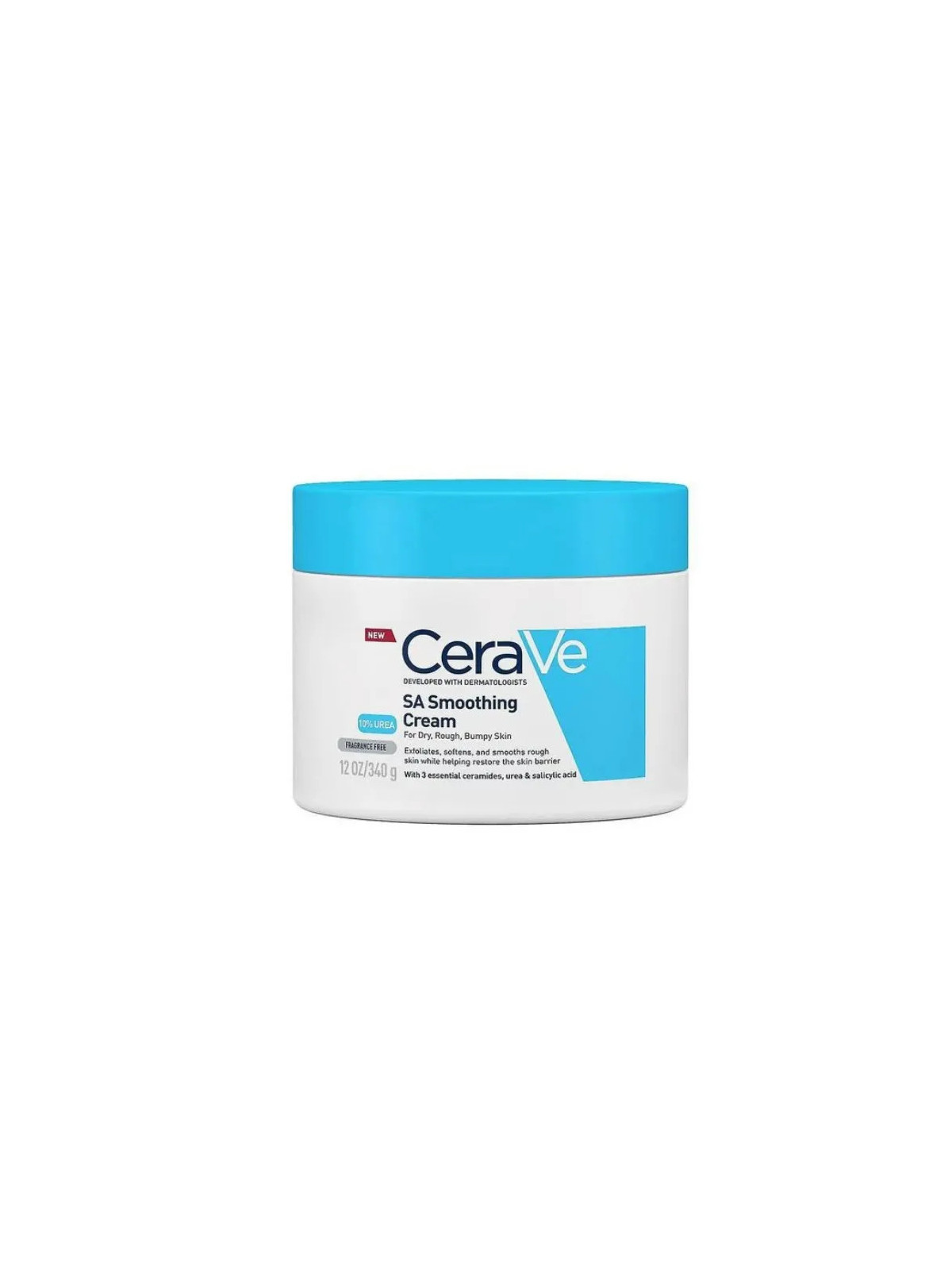 CeraVe SA Smoothing Cream Anti-Rugosités 340g