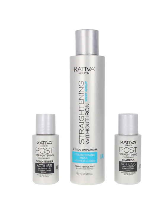 Kativa Keratin Anti-Frizz Smoothing Coffret 3 Produits