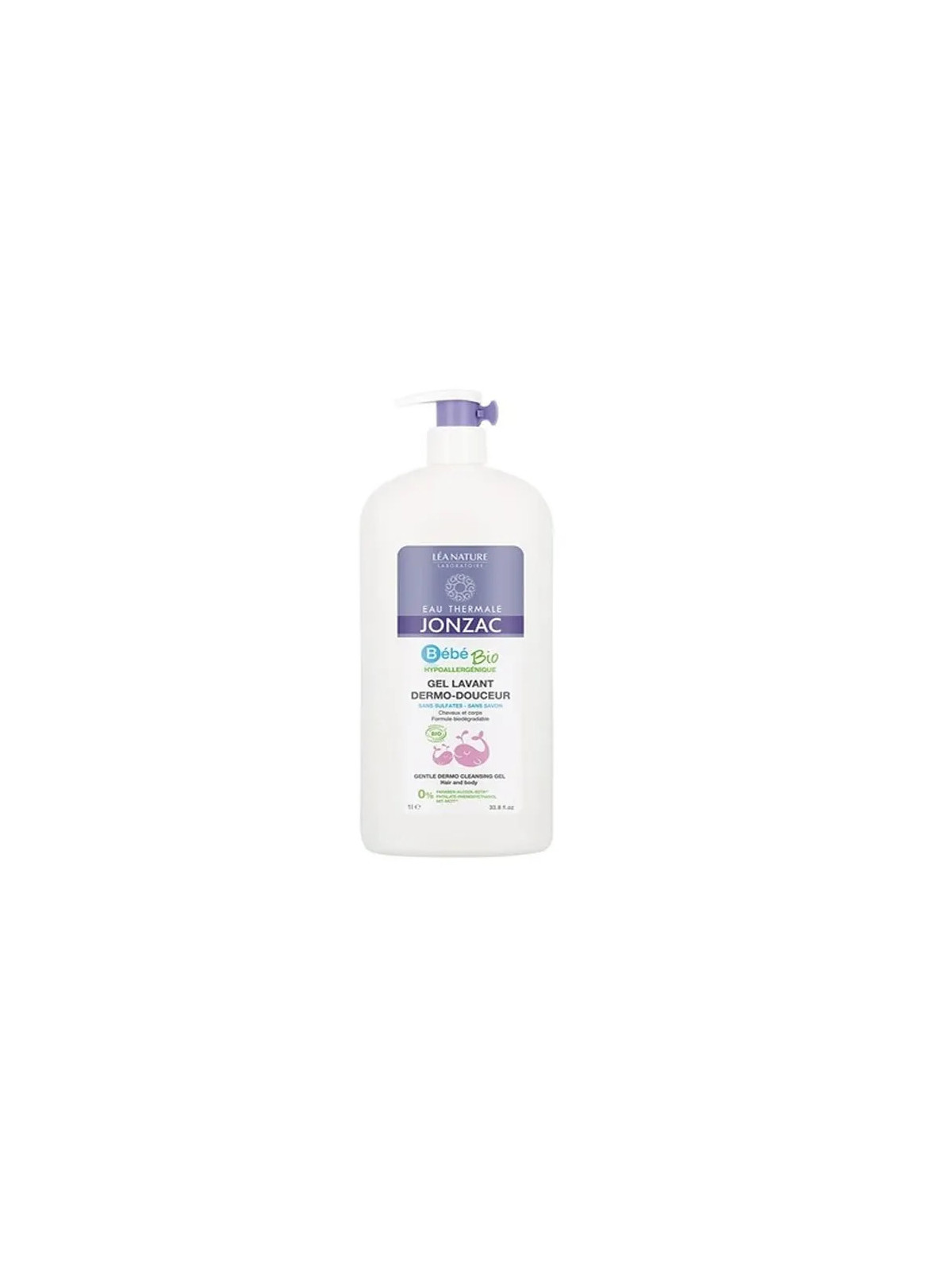 Jonzac Bébé Bio Gel Lavant Dermo-Douceur 1L