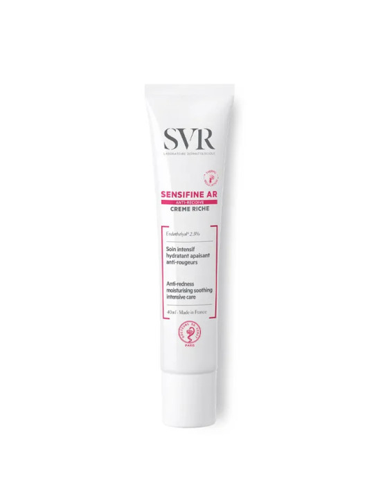 SVR Sensifine AR Crème Riche Soin Intensif Hydratant Apaisant Anti-Rougeurs 40ml