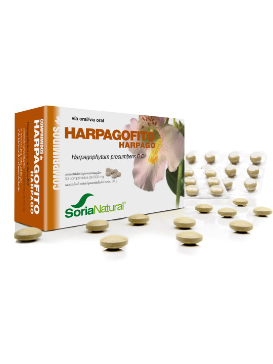 Soria Natural Harpagophytum 600 mg 60 Comprimés
