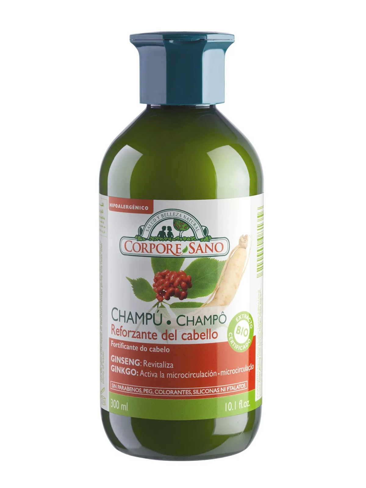 Corpore Sano Shampooing Renforçant Cheveux Bio 300ml