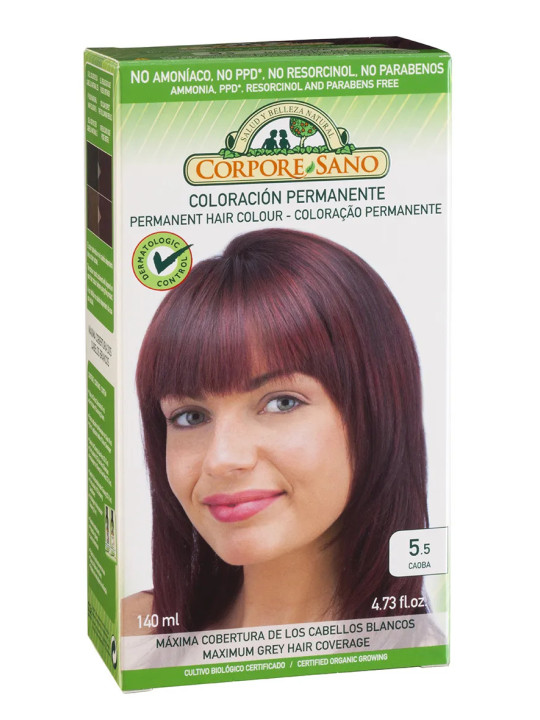 Corpore Sano Coloration Bio 5.5 Acajou 140ml