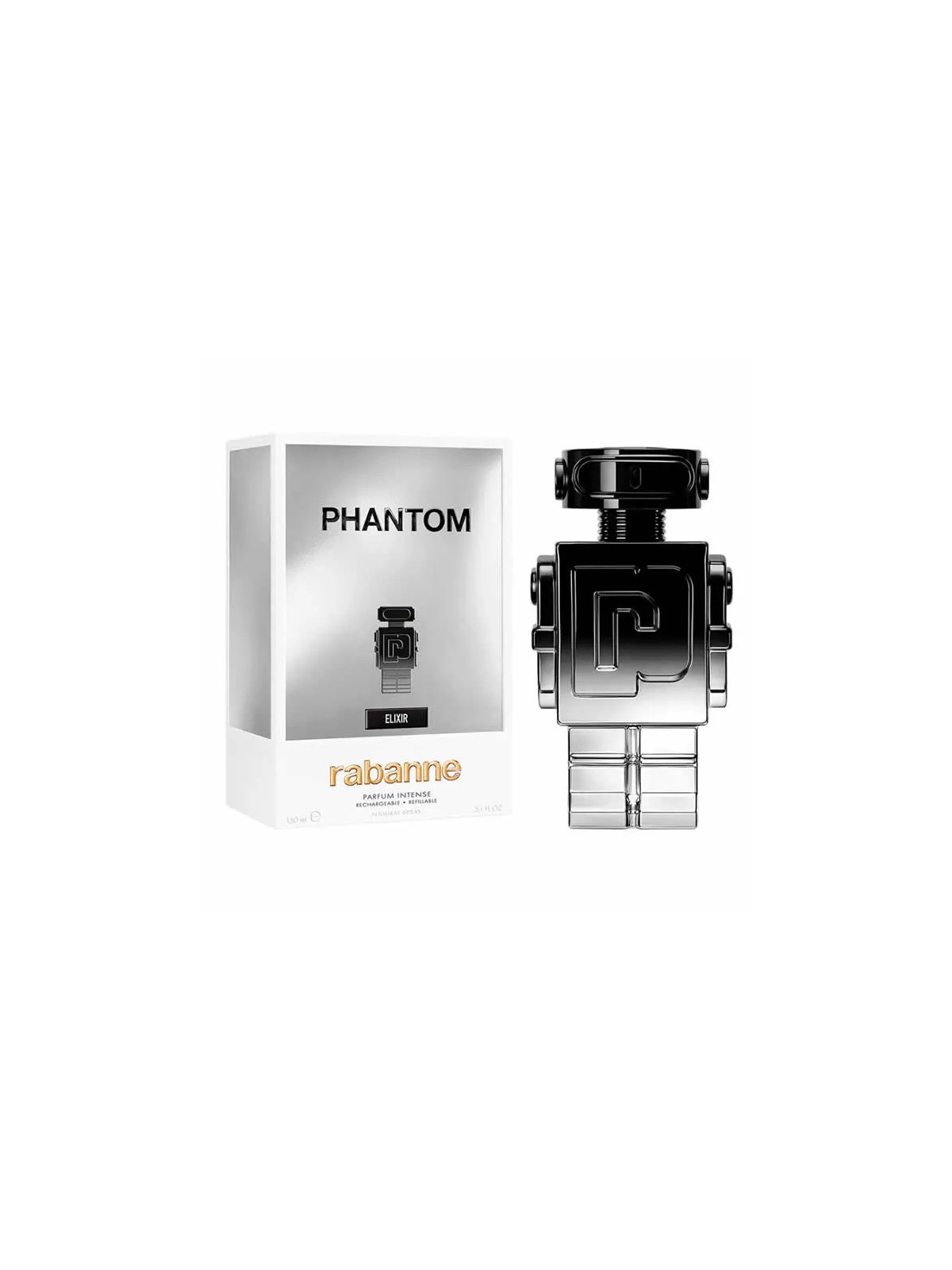 Rabanne Phantom Elixir Parfum Intense Vaporisateur 150ml Rechargeable