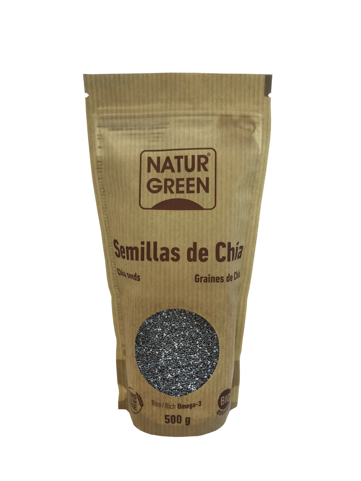 NaturGreen Graines de Chia 500g