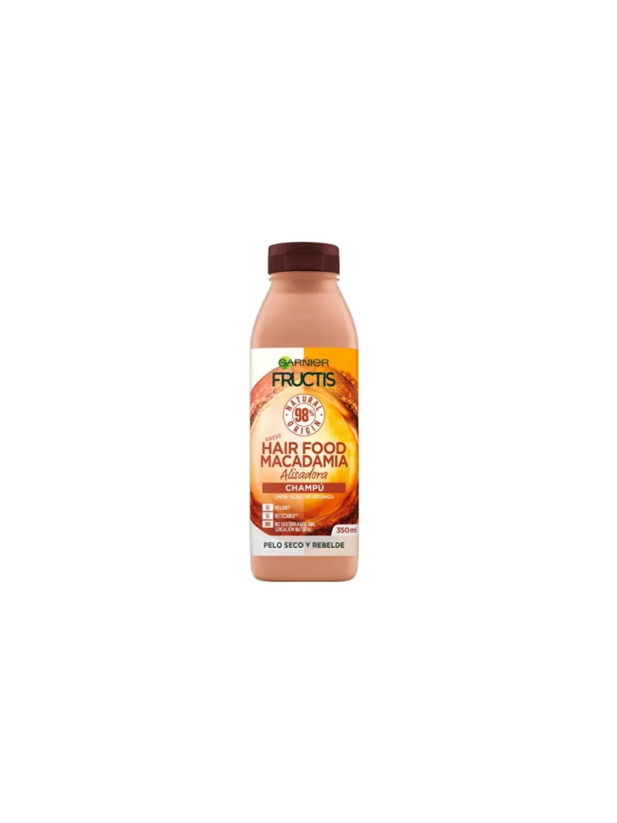 Garnier Fructis Hair Food Macadamia Shampooing Lissant 350ml