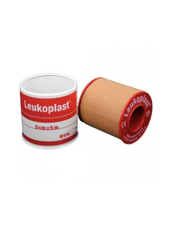 BSN Medical Leukoplast Sparadrap Couleur Chair 5m x 5cm 1 unité
