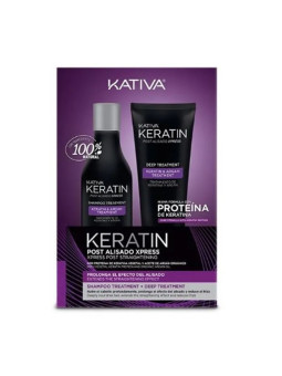 Kativa Keratin Post-Lissage Xpress Coffret 2 Produits