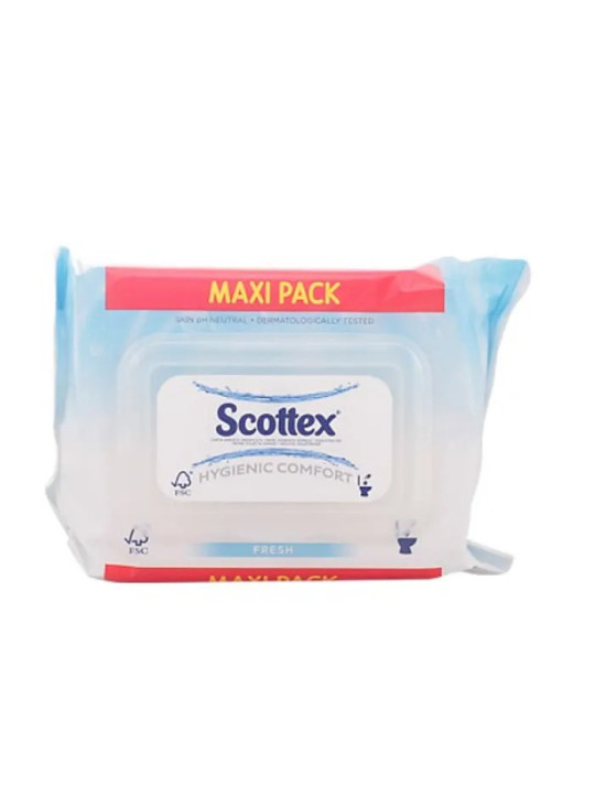 Scottex Original Papier Toilette Humide 74 Unités