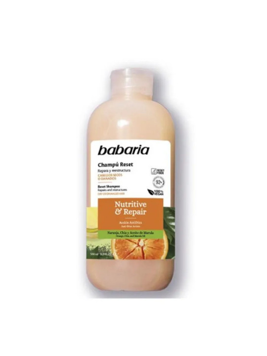Babaria Reset Shampooing Nutritif & Réparateur 500ml
