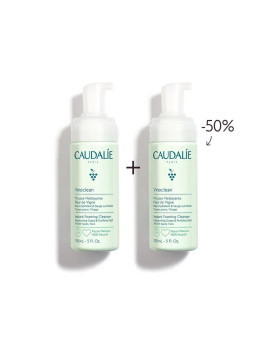 Caudalie Vinoclean Mousse Nettoyante Fleur de Vigne 2x150ml