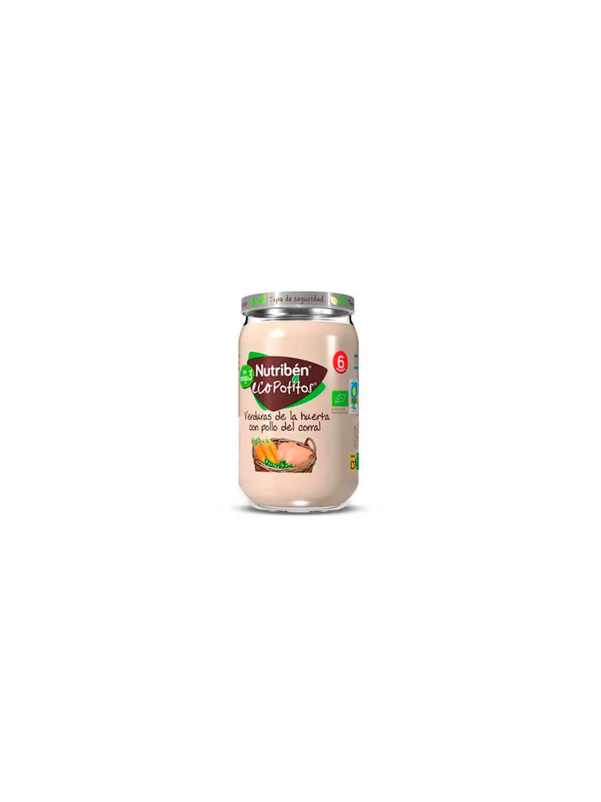 Nutribén Ecopotito Légumes et Poulet 235g