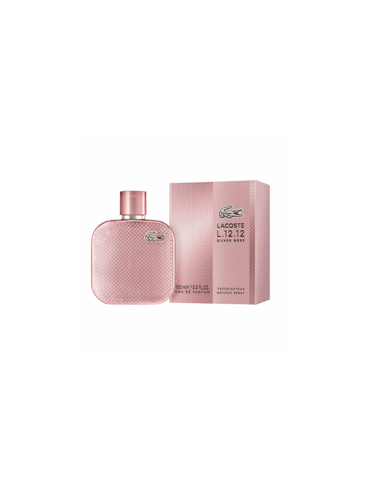 Lacoste L.12.12 Silver Rose Eau De Parfum 100ml