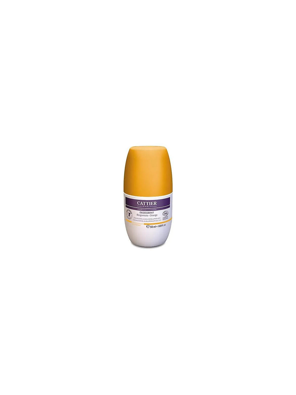 Cattier Déodorant Roll-On Citrique 50ml