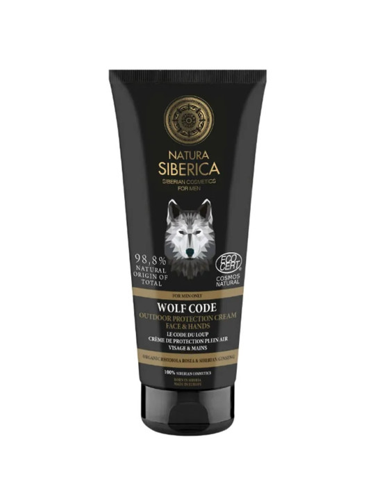Natura Siberica Wolf Code Crème Protection Outdoor Visage et Mains 80ml