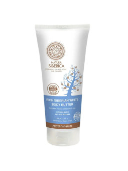 Natura Siberica Beurre Corporel Blanc de Sibérie 200ml