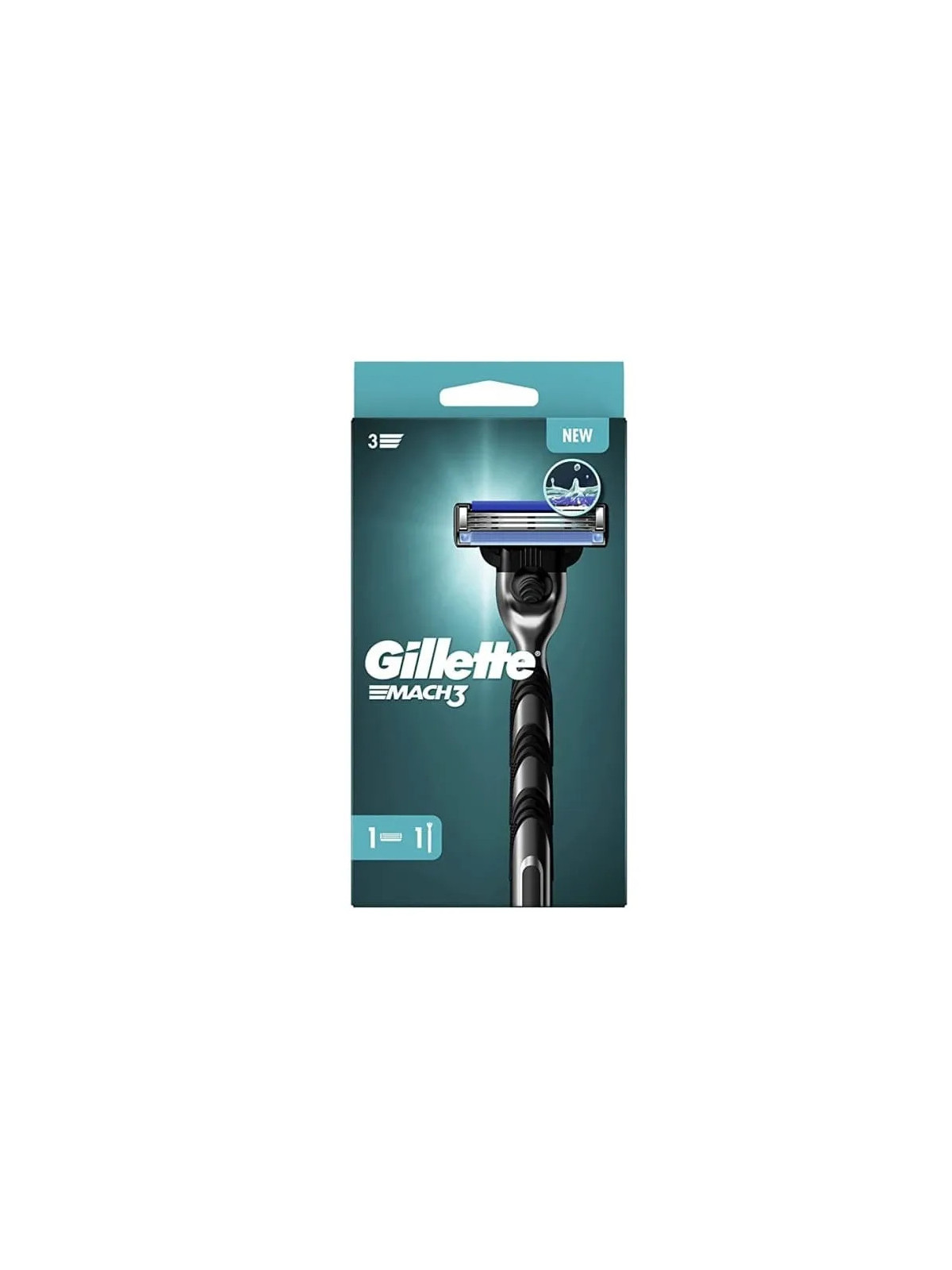 Gillette Mach3 Rasoir + 1 Recharge