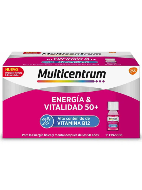 MULTICENTRUM Énergie & Vitalité 50+ 15x7ml