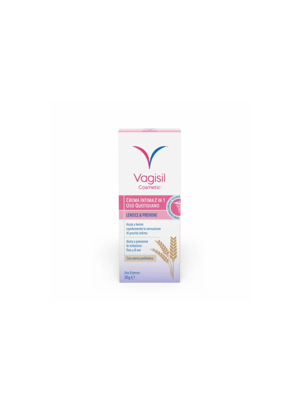 Vagisil Crème Intime 2 en 1 Usage Quotidien 30g