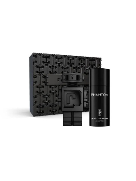 Paco Rabanne Phantom Parfum Eau de Parfum Vaporisateur 100ml Coffret 2 Produits