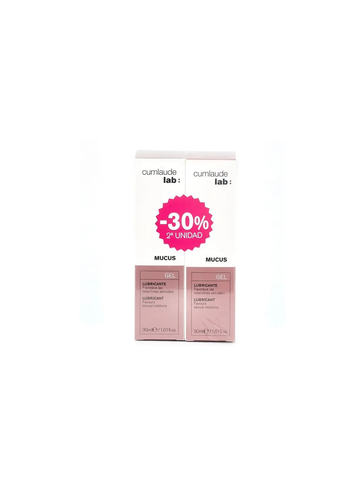 Cumlaude Mucus Gel Lubrifiant 2x30ml