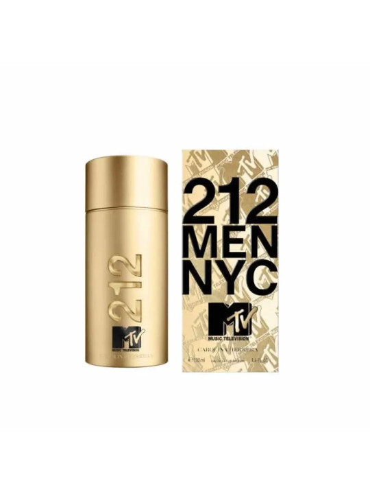 Carolina Herrera 212 Men MTV Eau de Toilette Vaporisateur 100 ml Édition Limitée