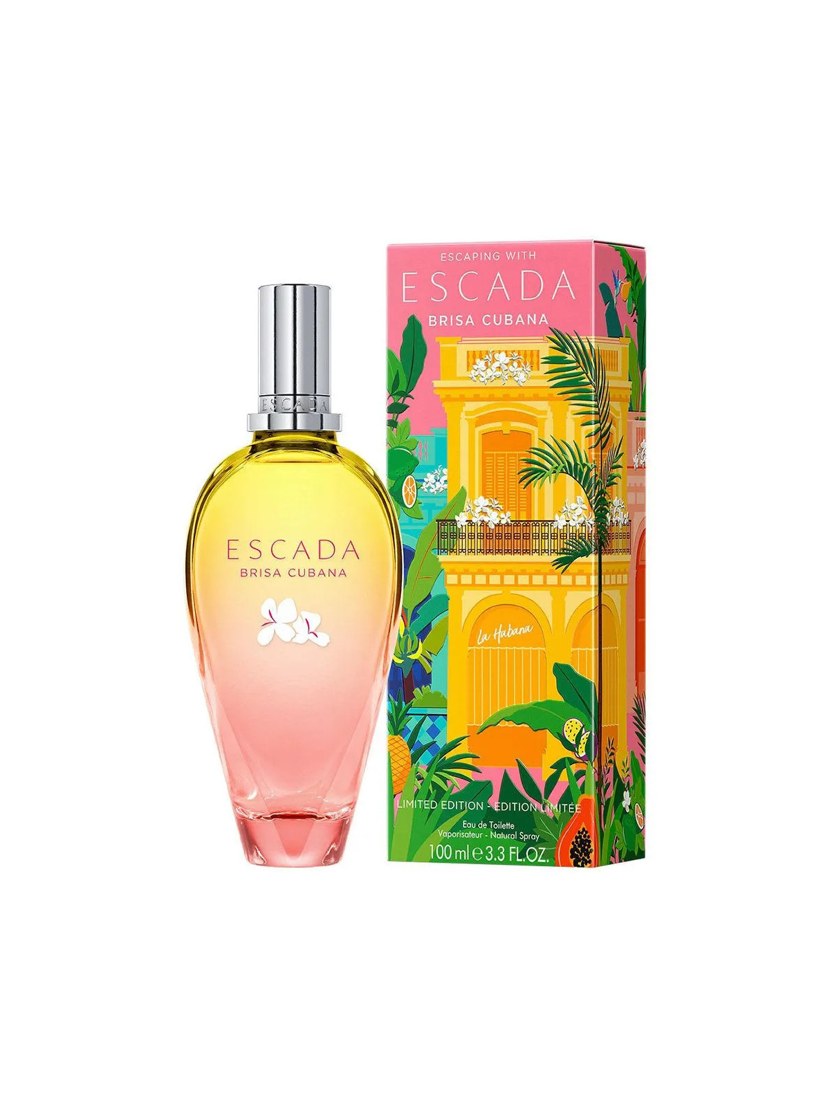 Escada Brisa Cubana Eau de Toilette Vaporisateur 100 ml Édition Limitée