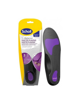 Scholl In-Balance Semelles Fasciite Plantaire Taille M