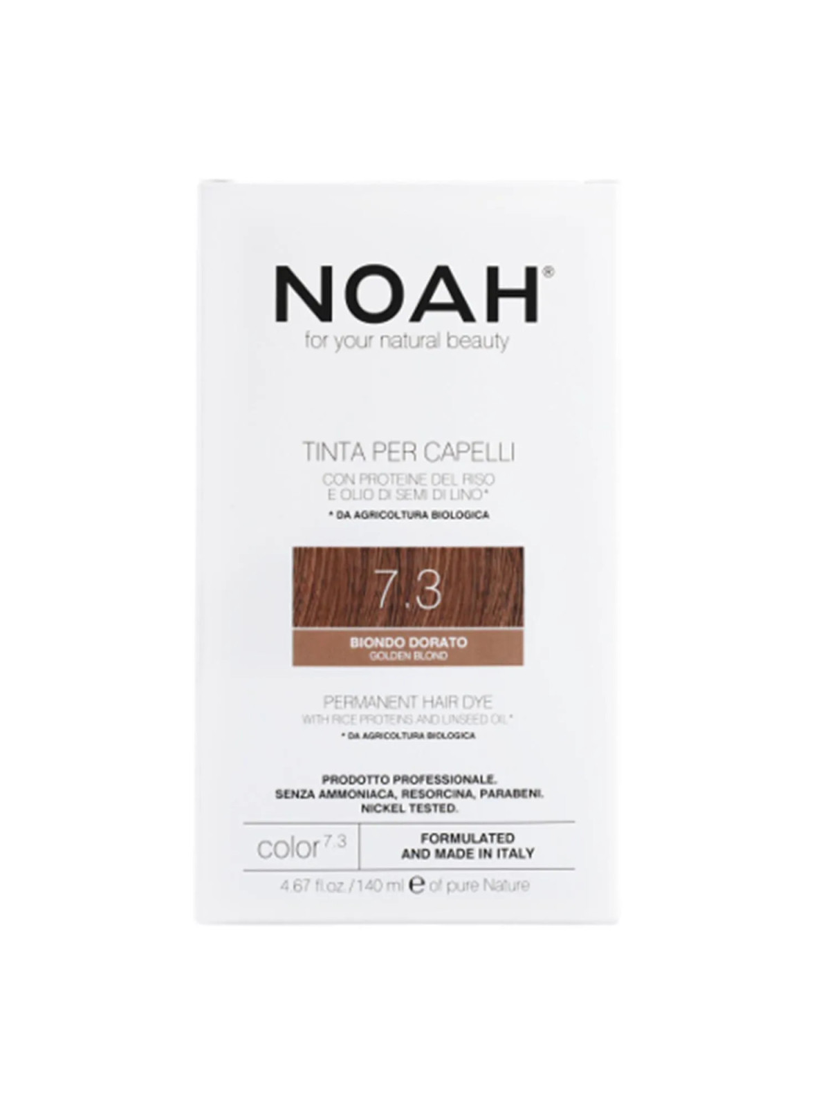 Noah Coloration Capillaire Blond Doré 140 ml