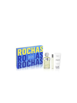 Coffret Eau de Rochas Eau de Toilette 100ml + Lait Corps 100ml + Eau de Toilette 20ml
