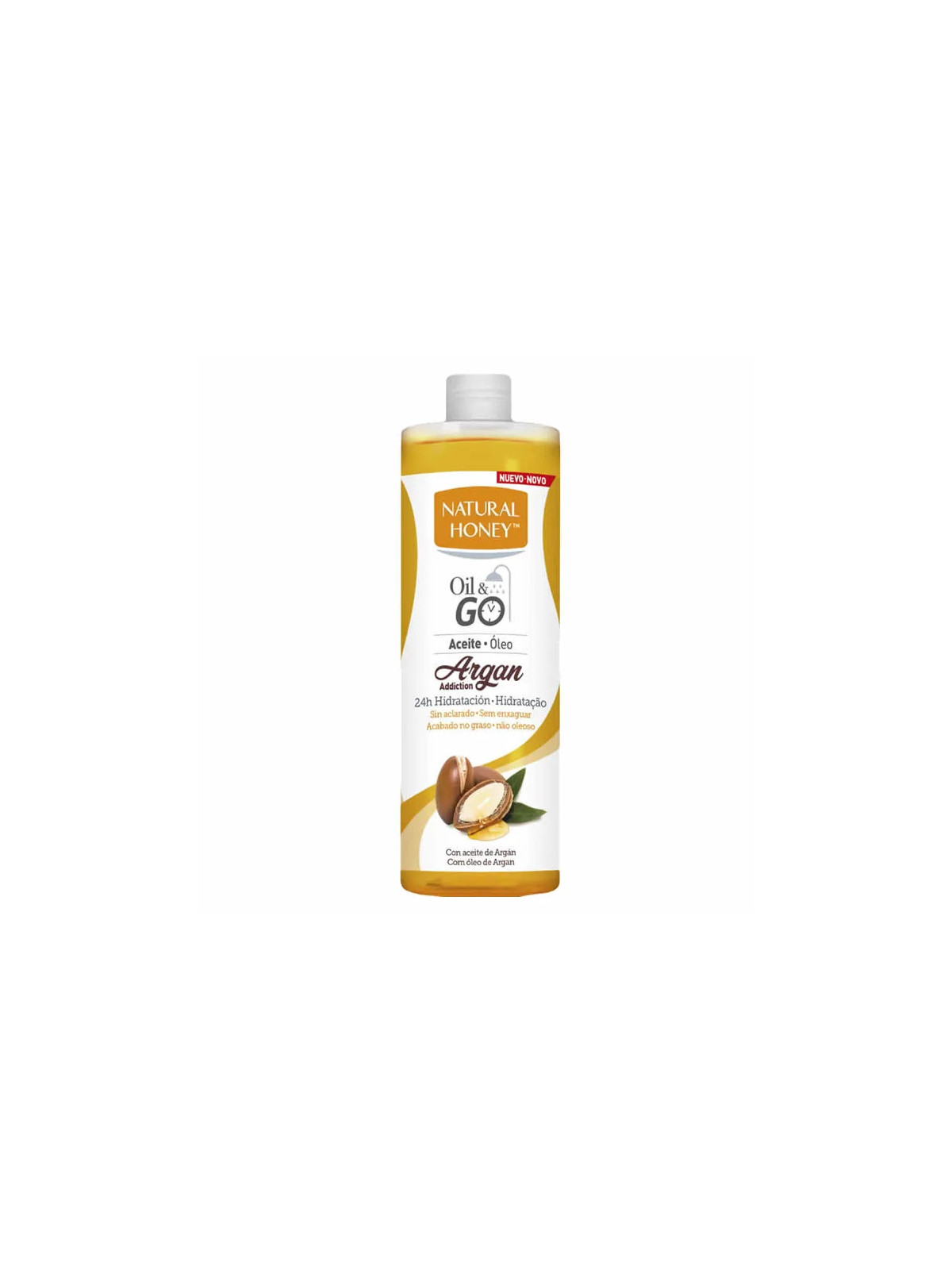 Natural Honey Elixir d'Argan Oil & Go Huile Corporelle 250ml