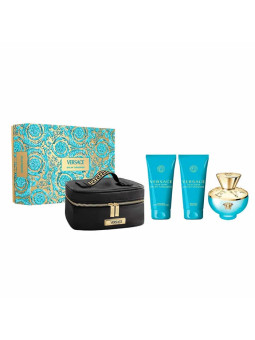 Versace Dylan Turquoise Eau de Toilette Spray 100ml Coffret 4 Produits
