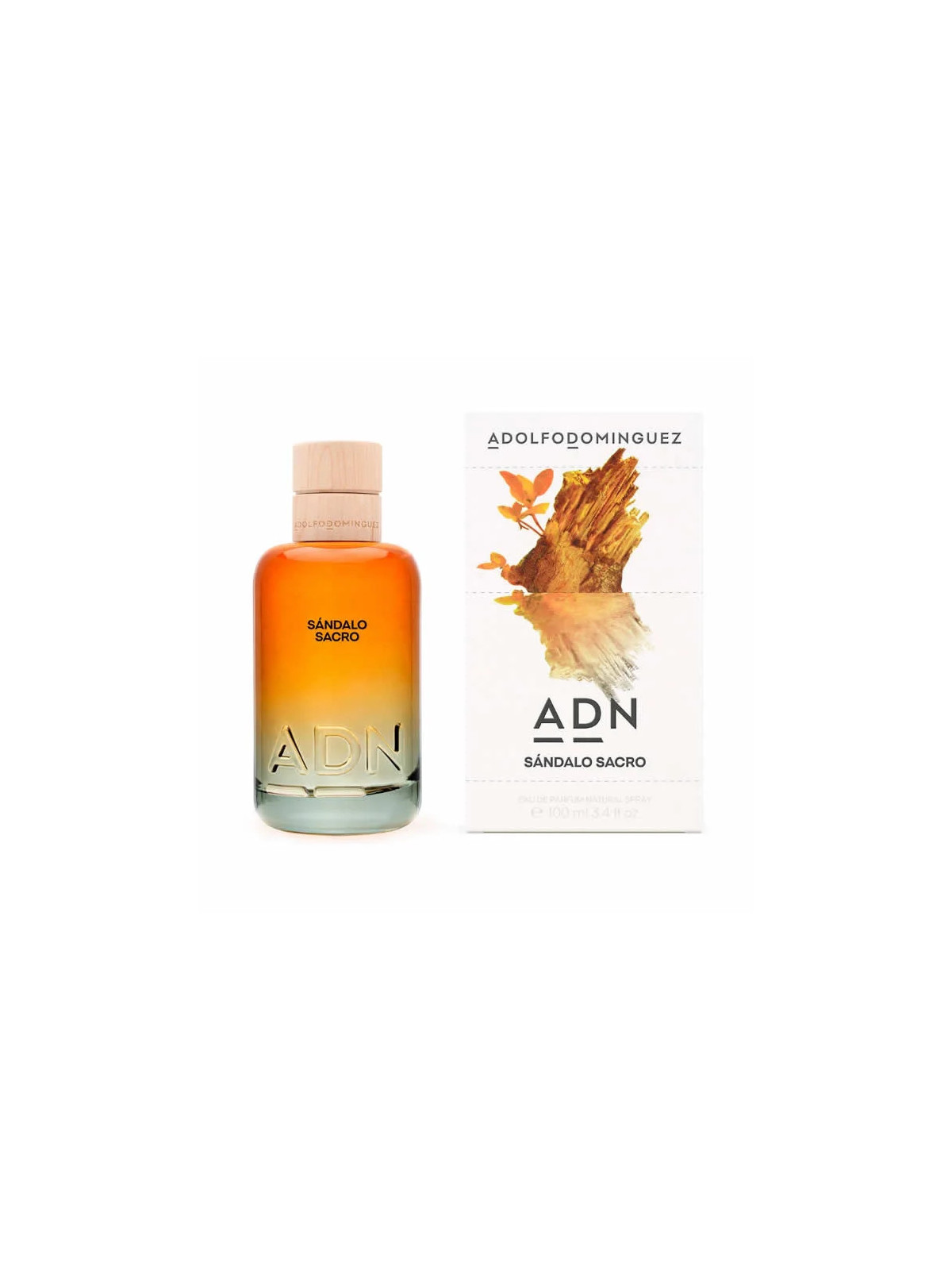 Adolfo Dominguez ADN Sándalo Sacro Eau de Parfum Vaporisateur 100ml