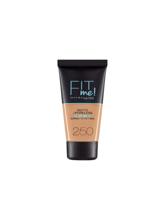 Maybelline Fit Me Matte + Poreless Fond de Teint 250 Sun Beige