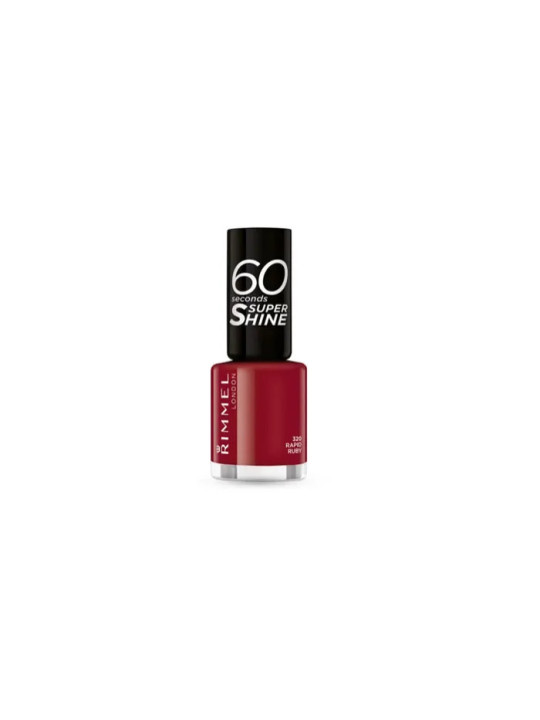 Rimmel 60 Seconds Super Shine 320 Rapid Ruby