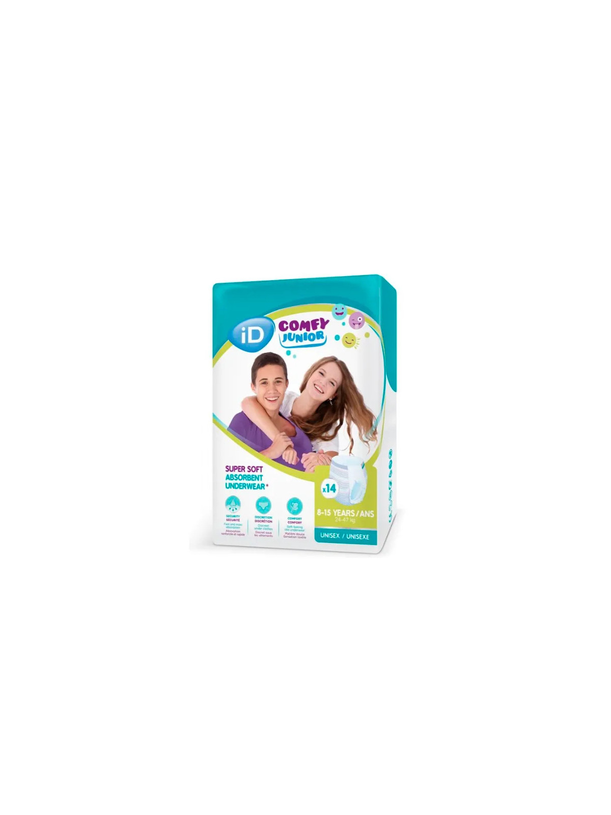 iD Comfy Junior Pants 8-15 Ans 14 Unités