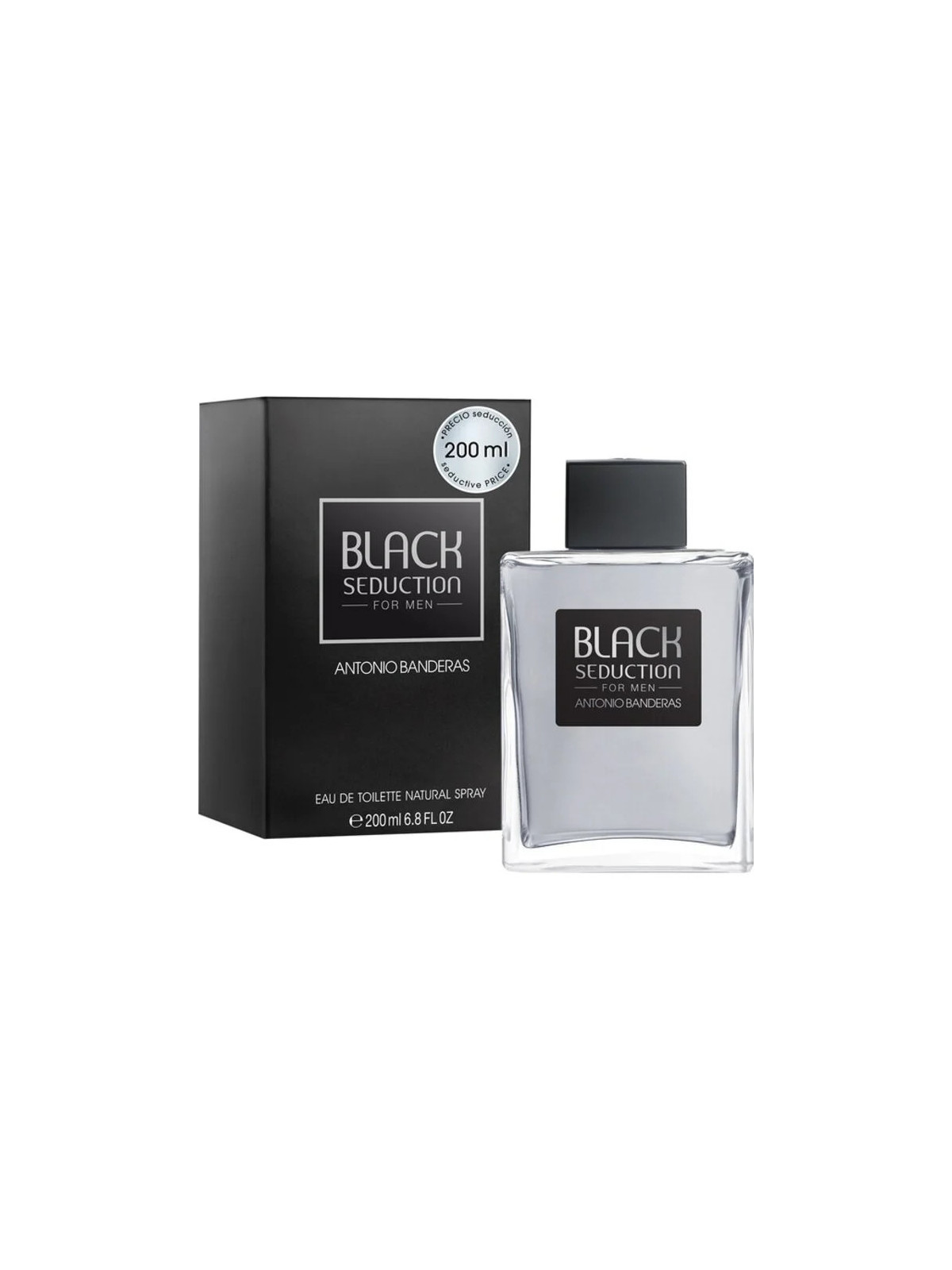Antonio Banderas Black Seduction Eau de Toilette Spray 200ml