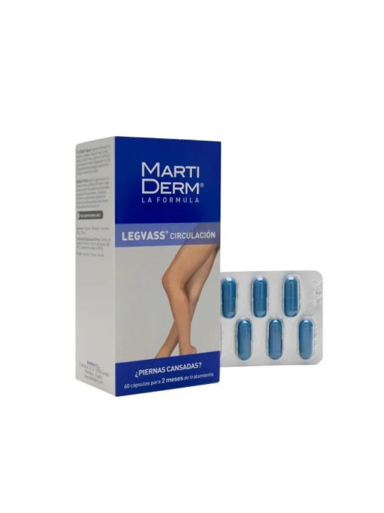 Martiderm Legvass Capsules 60 Unités