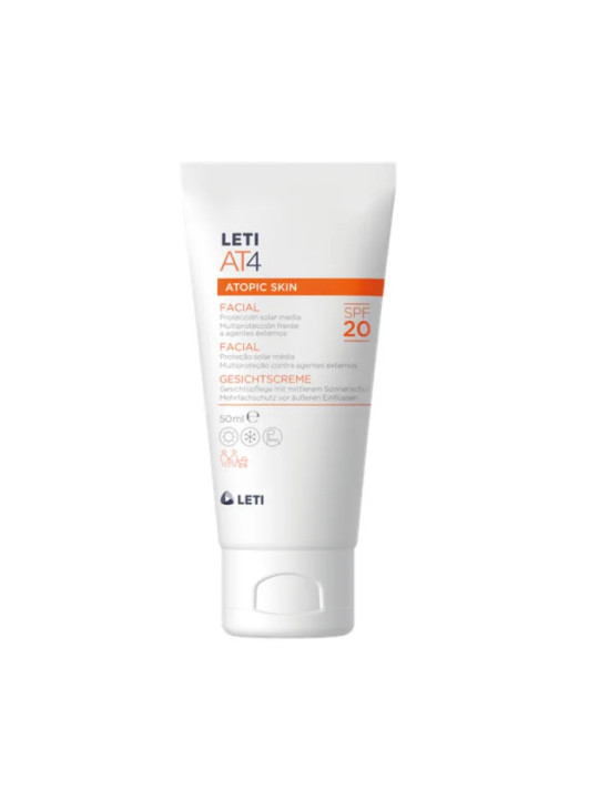 Leti AT4 Crème Visage SPF20 50ml