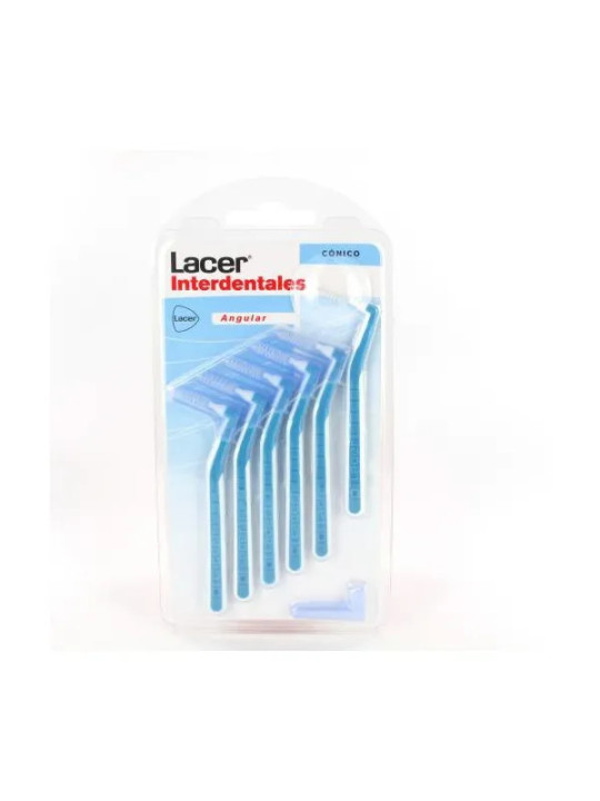 Lacer Brossettes Interdentaires Angulaires Coniques 6 unités