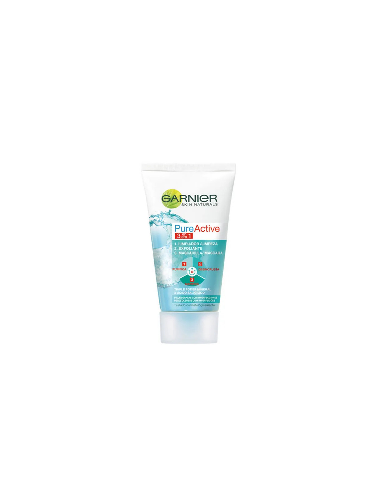 Garnier Nettoyant 3 En 1 Anti Points Noirs Incrustés 150ml