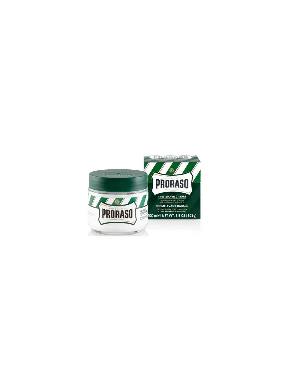 Proraso Green Crème Avant Rasage 100ml
