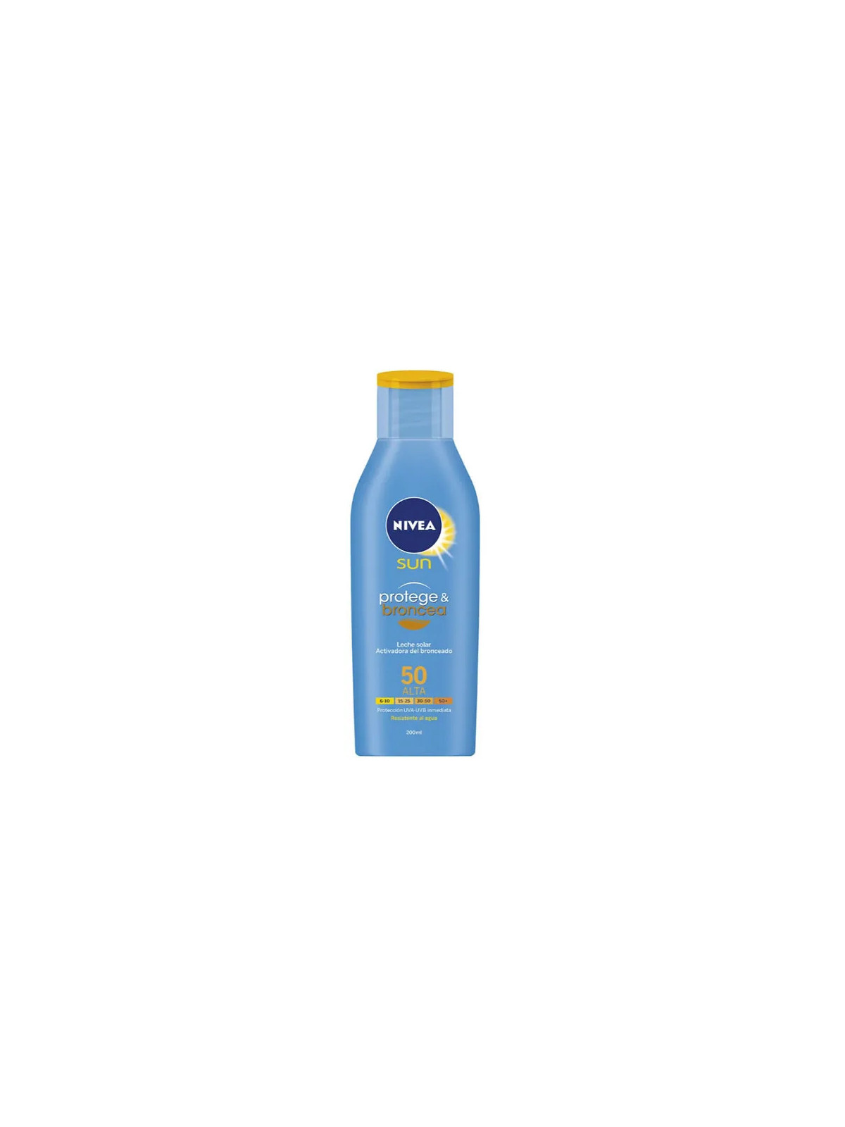 Nivea Sun Lait Protecteur Protect And Bronze SPF50 200ml