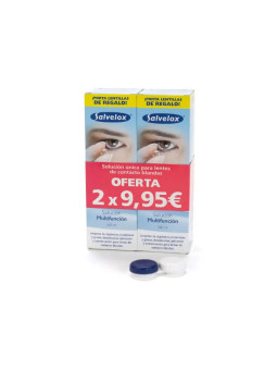 Salvelox Pack Solution Unique Lentilles 2x360ml