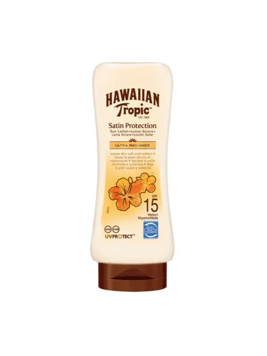 Hawaiian Tropic Satin Protection Ultra Radiance Lotion Solaire SPF15 180ml