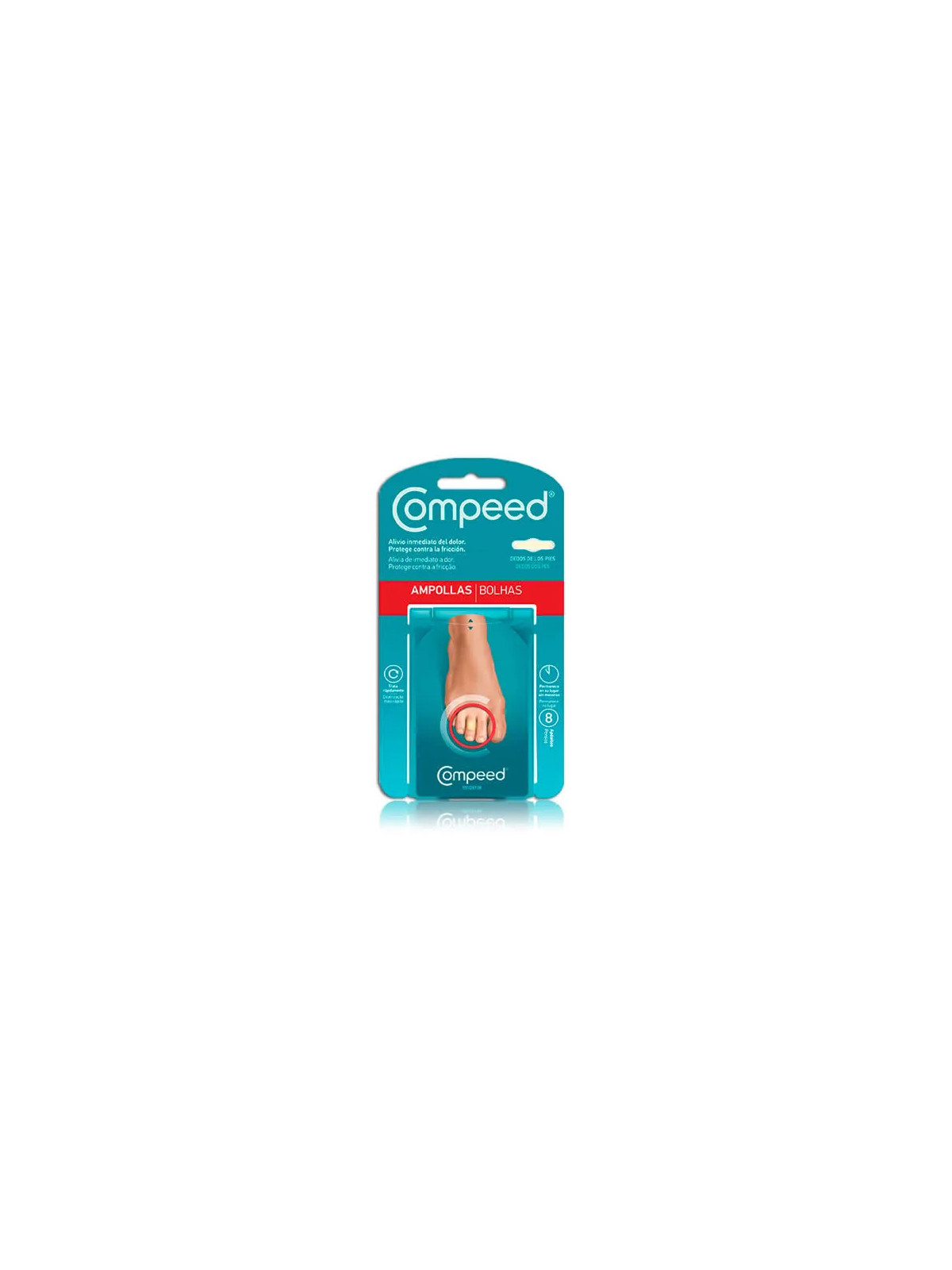 Compeed Pansement Ampoules Aux Orteils 8 Unités